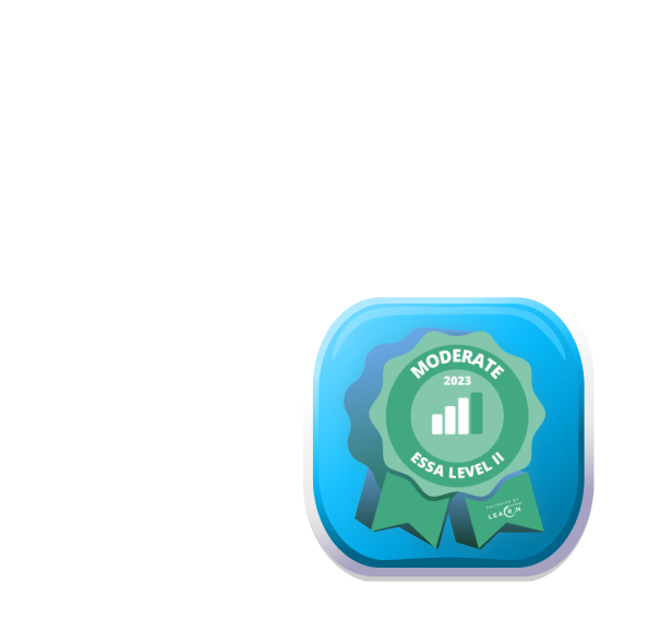Moderate ESSA Level II badge for Mathseeds