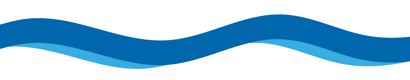 wavy shape webpage divider