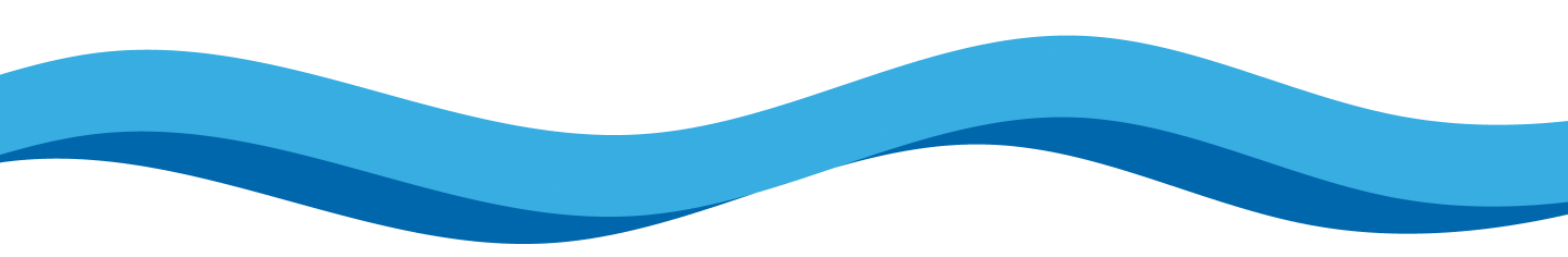 wavy shape webpage divider