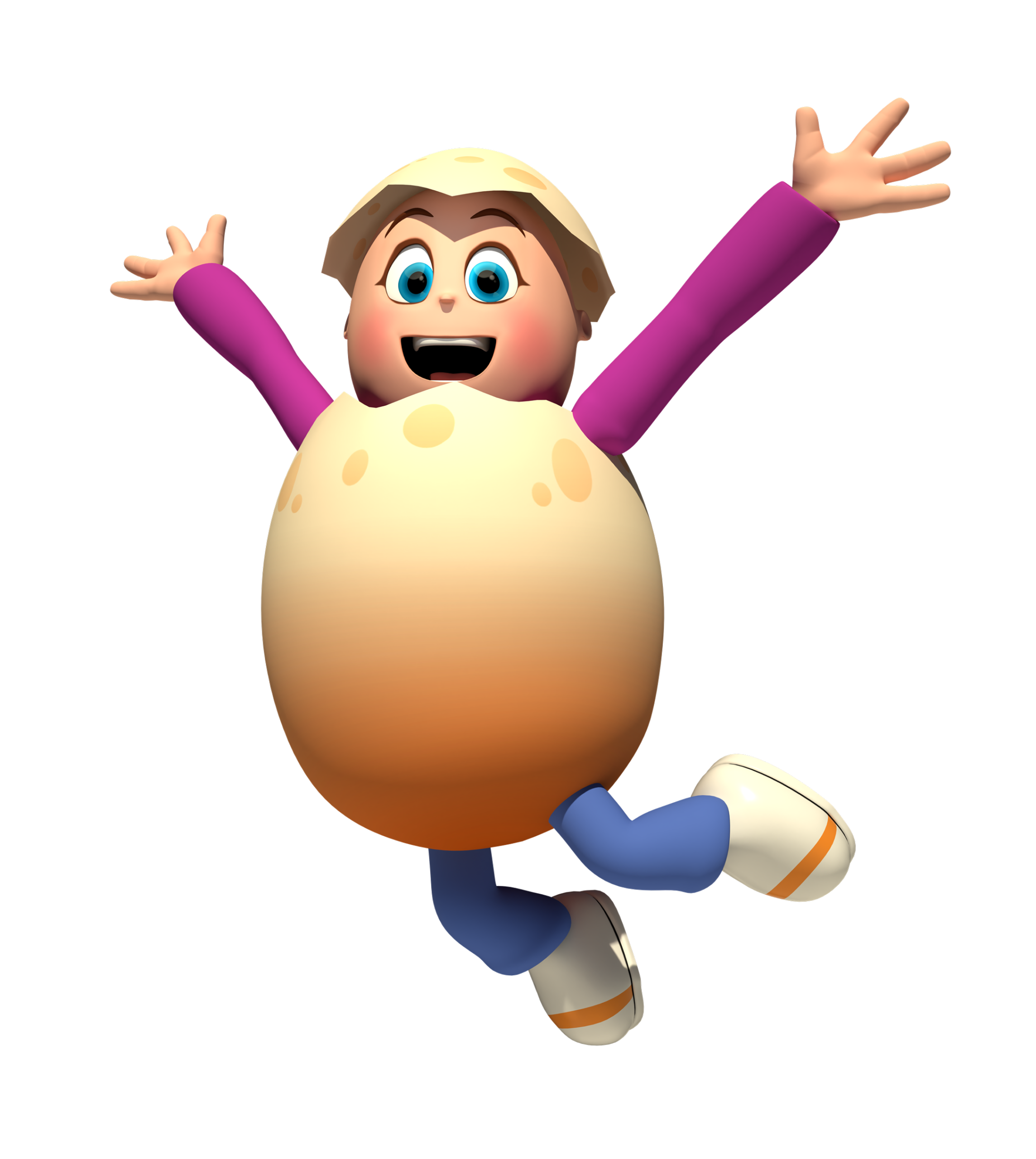 Reggie is jumping!