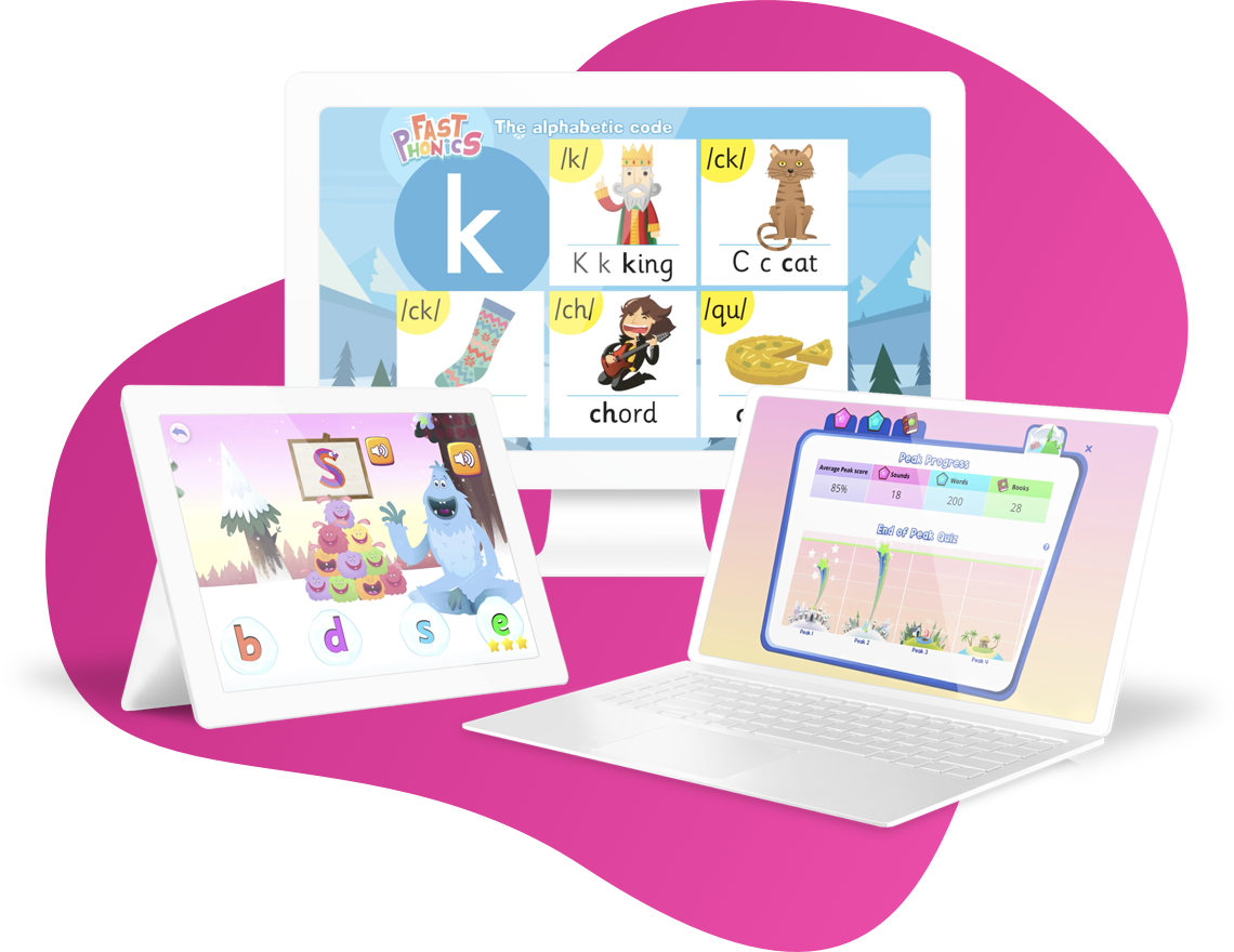 Teaching phonics with Fast Phonics