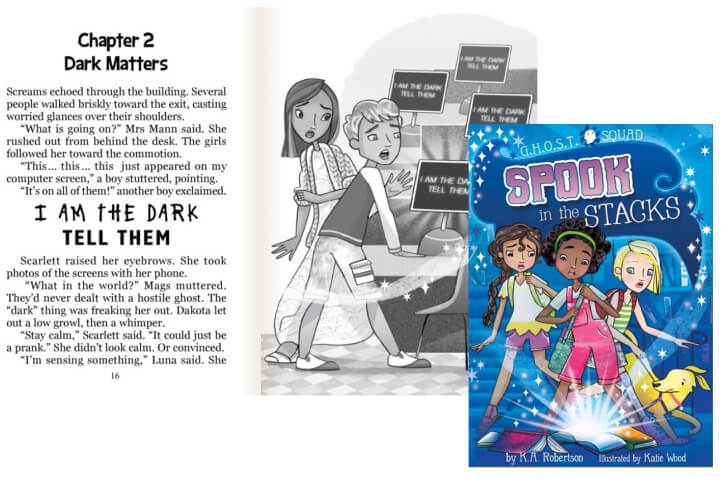 Halloween books - GHOST Squad Spook in the Stacks