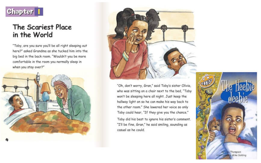 Halloween books - The Heebie Jeebie