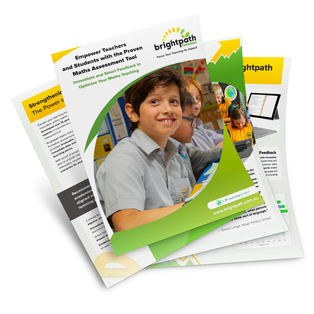 Formative Mathematics Assessment Brochure