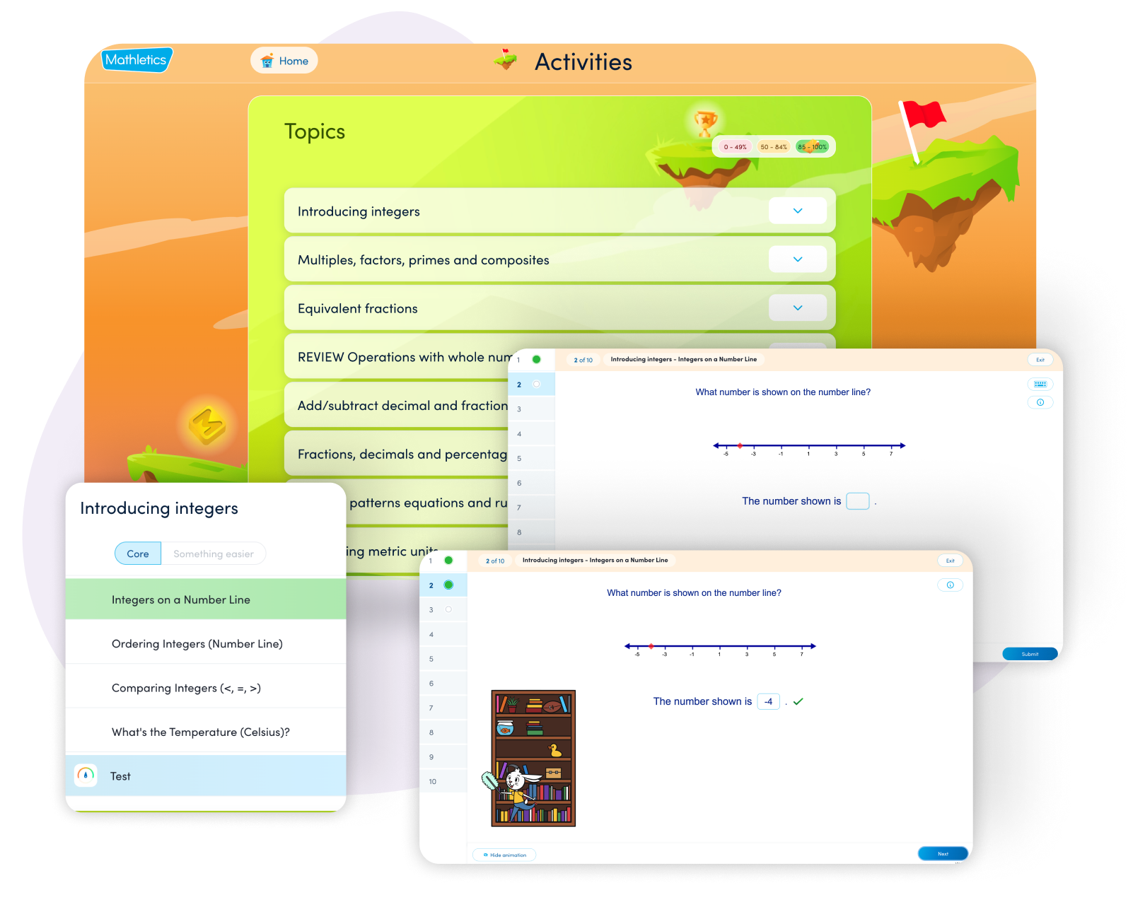 Online learning Mathseeds and Mathletics