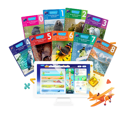 Mathletics New Zealand programme books and online learning